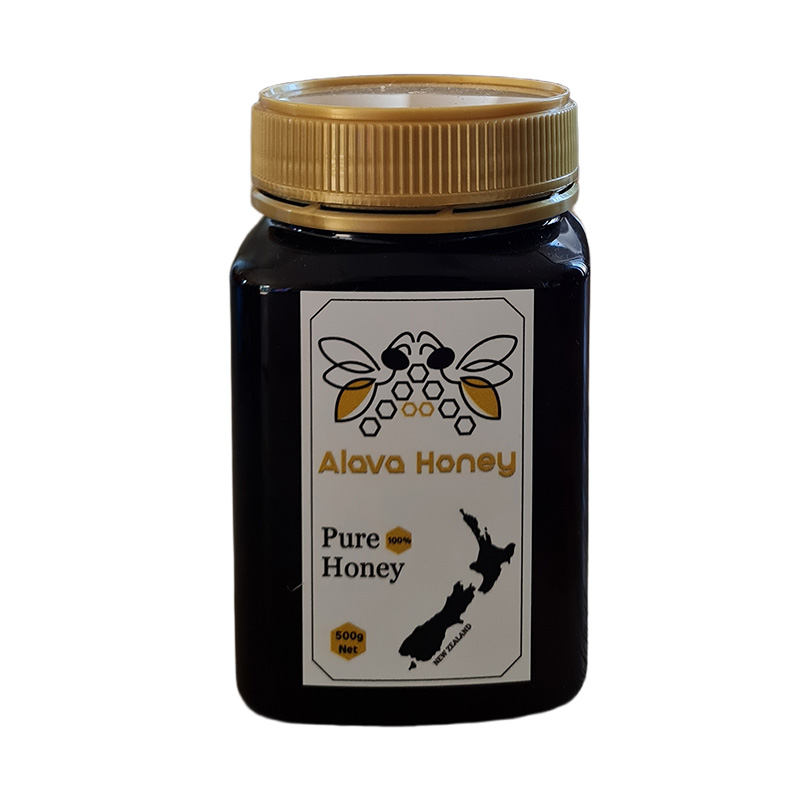 Single jar of Alava Honey Pure Honey, 500g